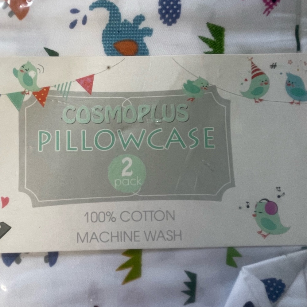 Colorful Pillowcase Set - 100% Cotton